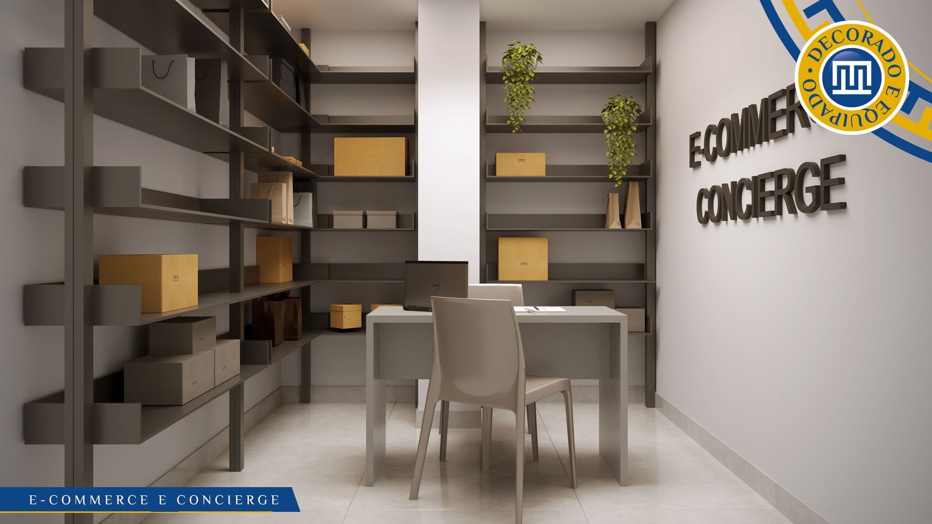 Espaço e-commerce e concierge