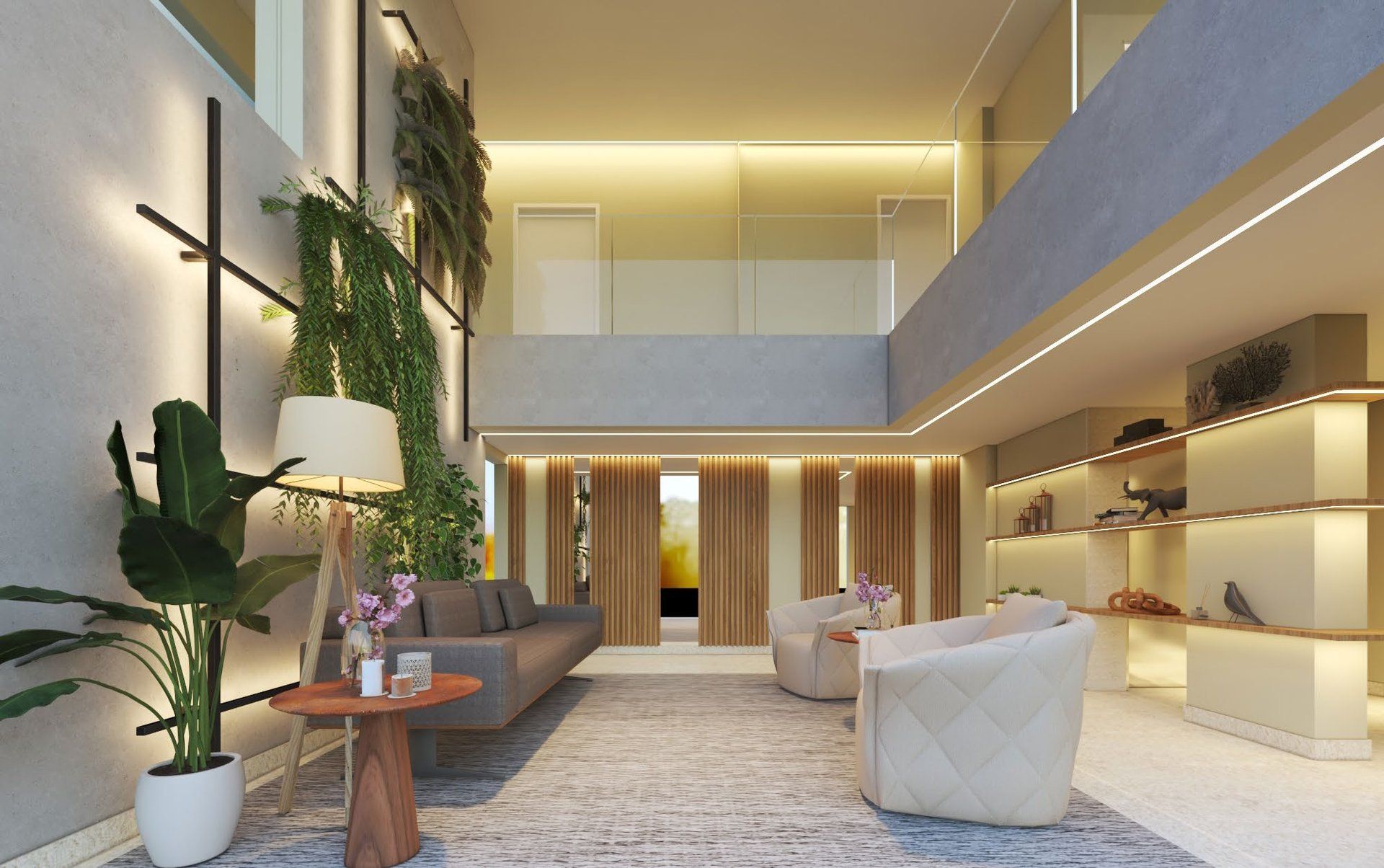 Lounge de convivência