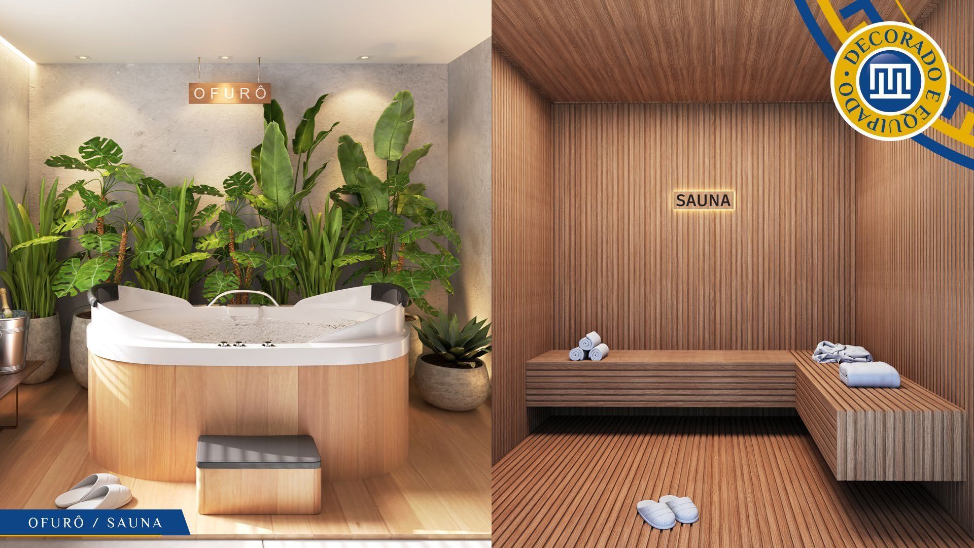 Ofurô e sauna