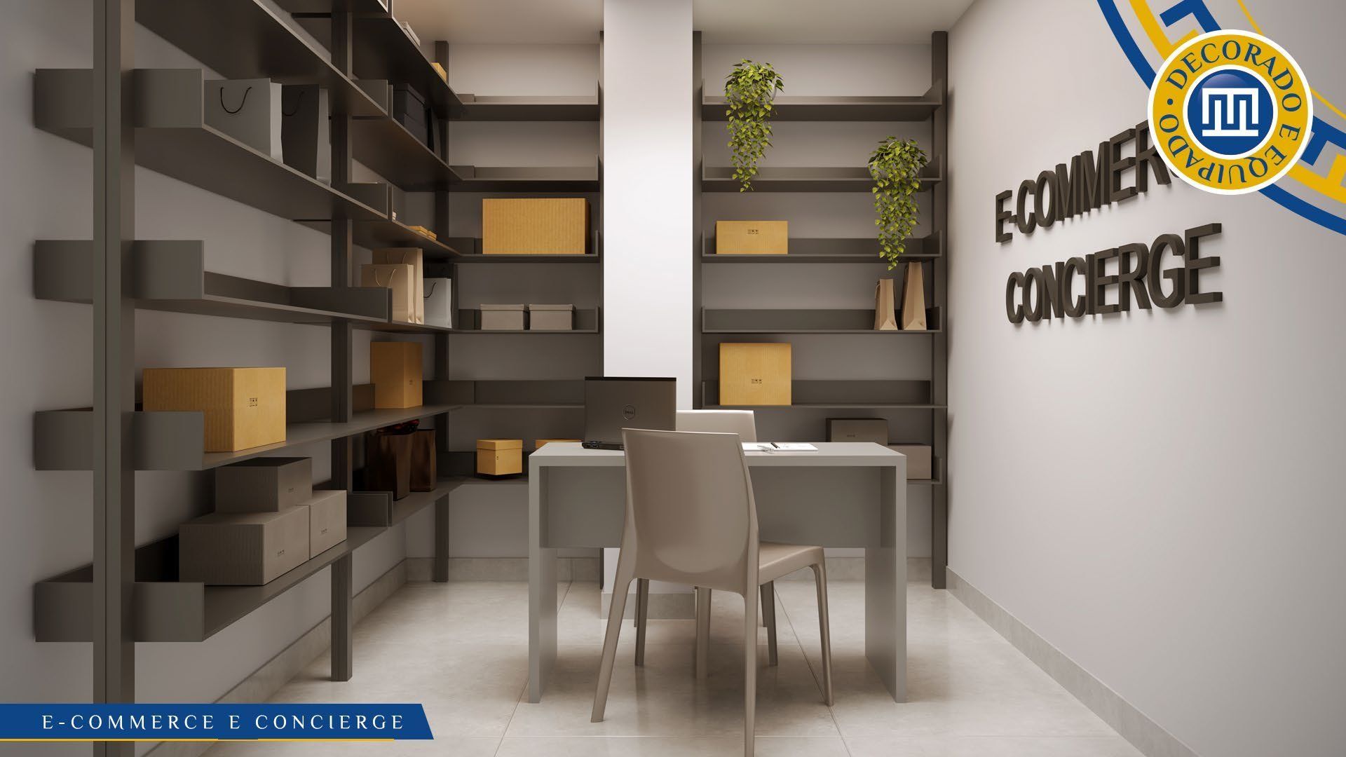 Espaço e-commerce e concierge