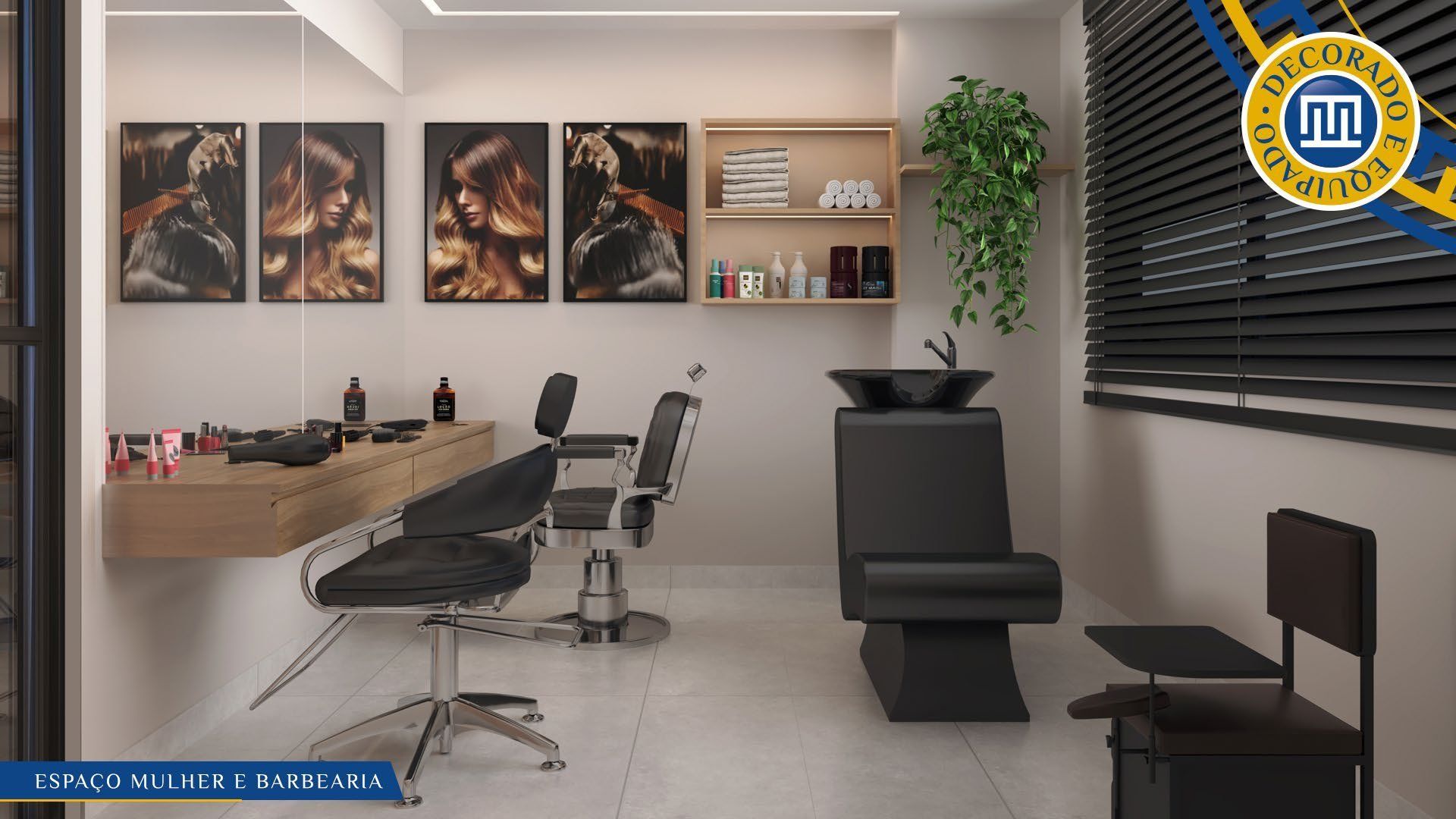 Espaço Mulher e Barbearia
