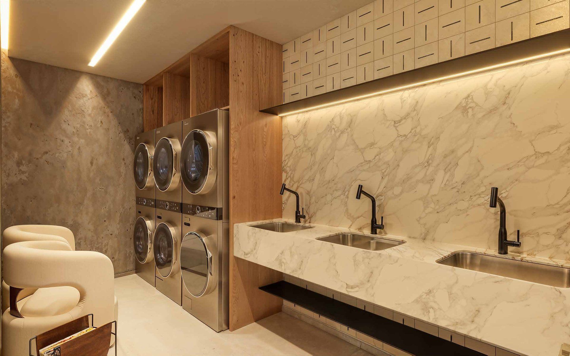 Spa com área de relaxamento