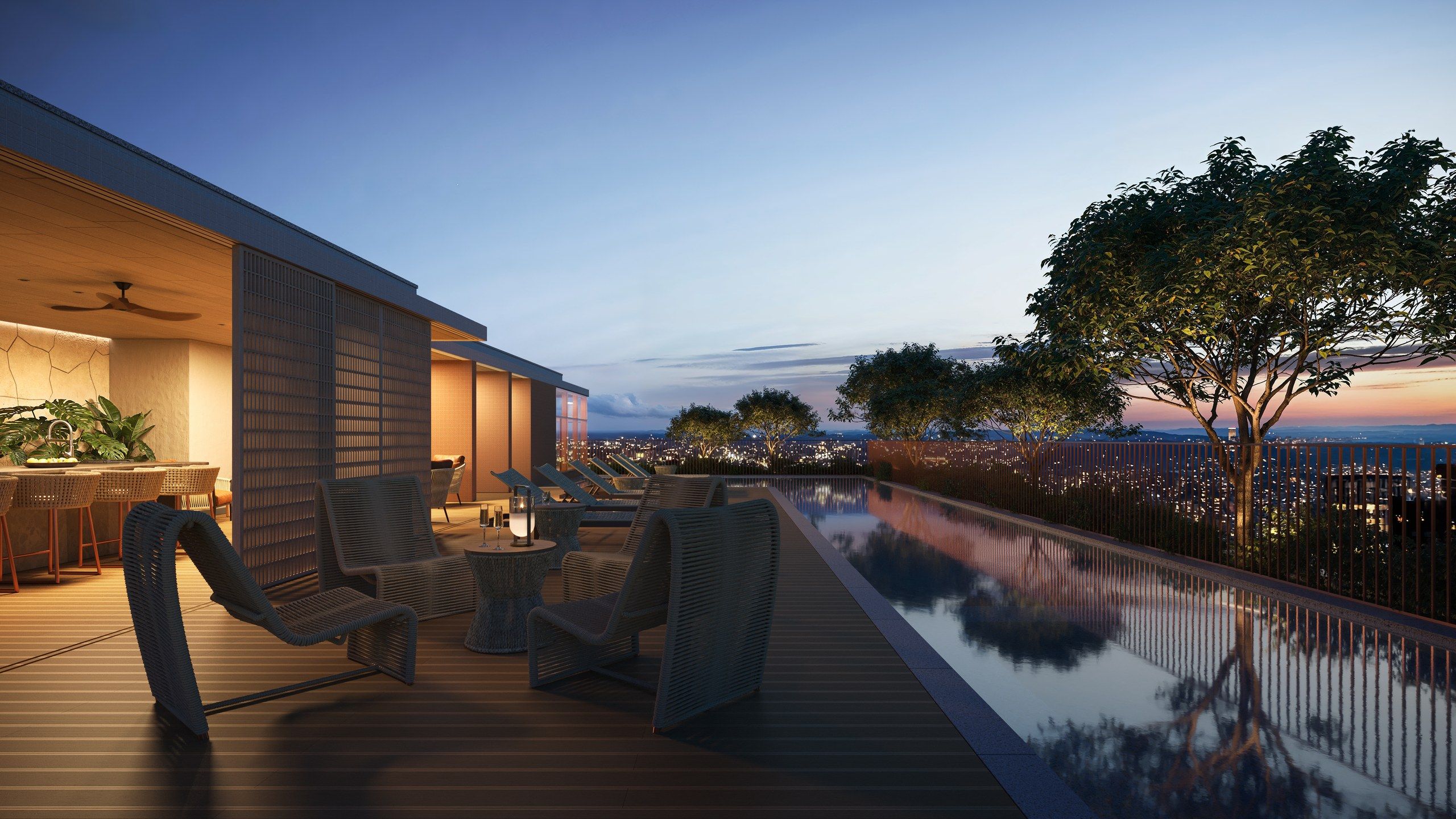 Deck da piscina