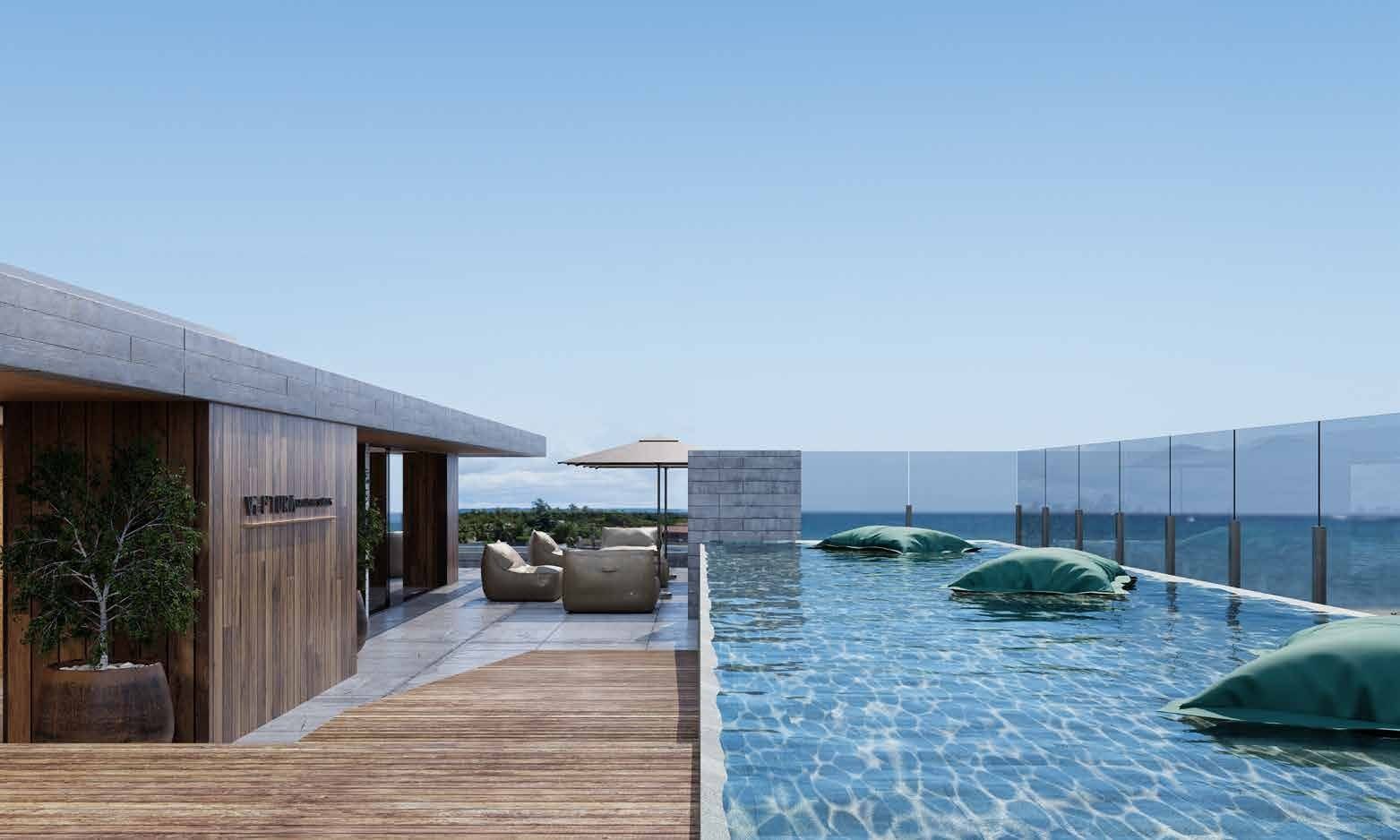 Rooftop — piscina infinity view