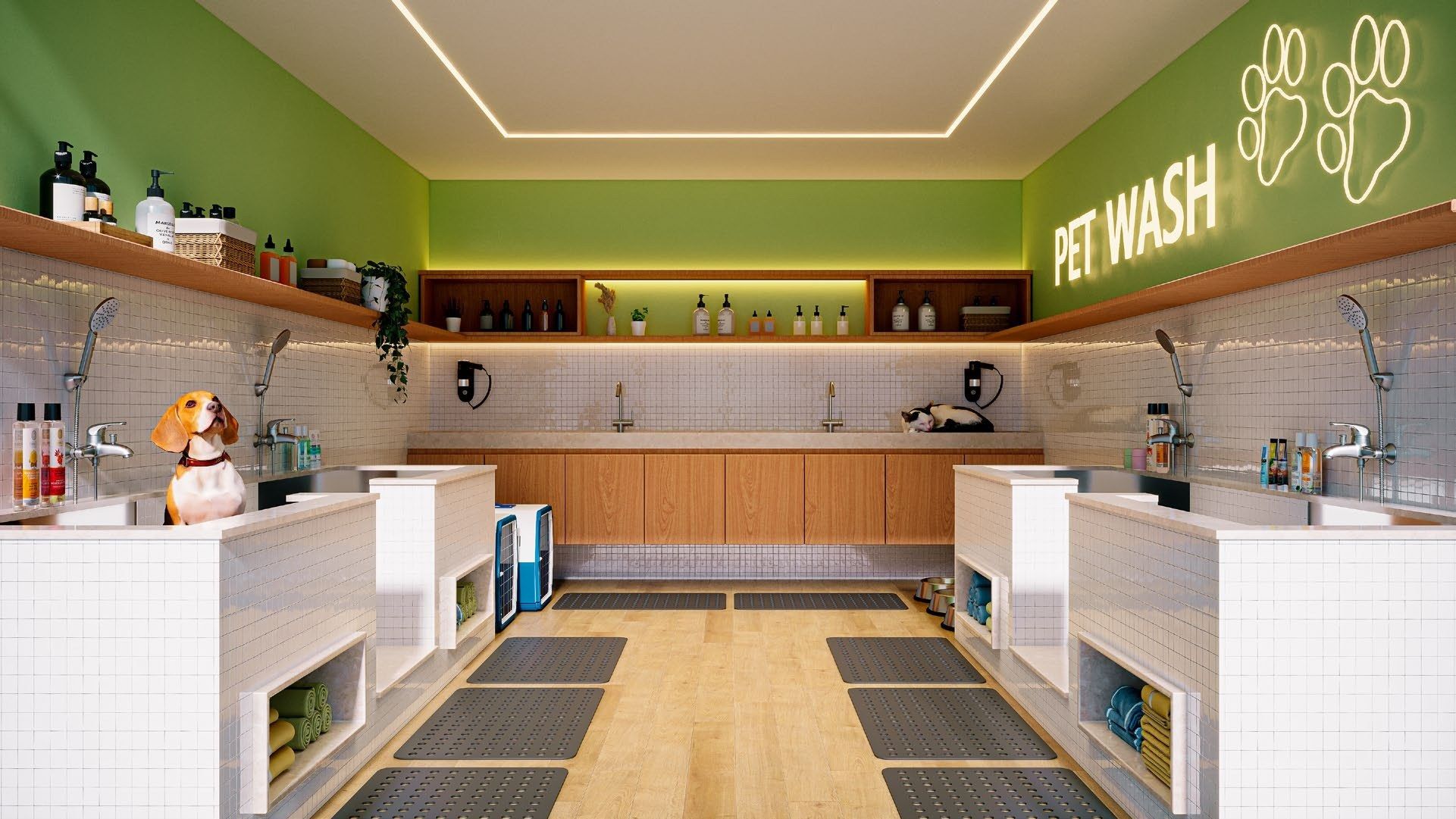 Espaço gourmet e lounge