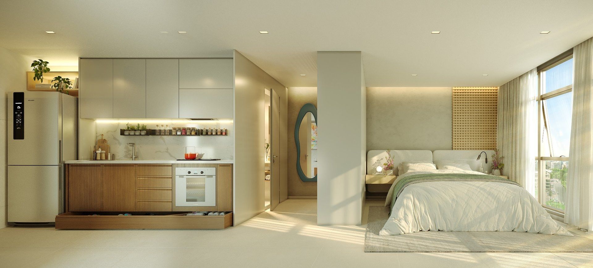 Studio de 29 m² (terminação 02)