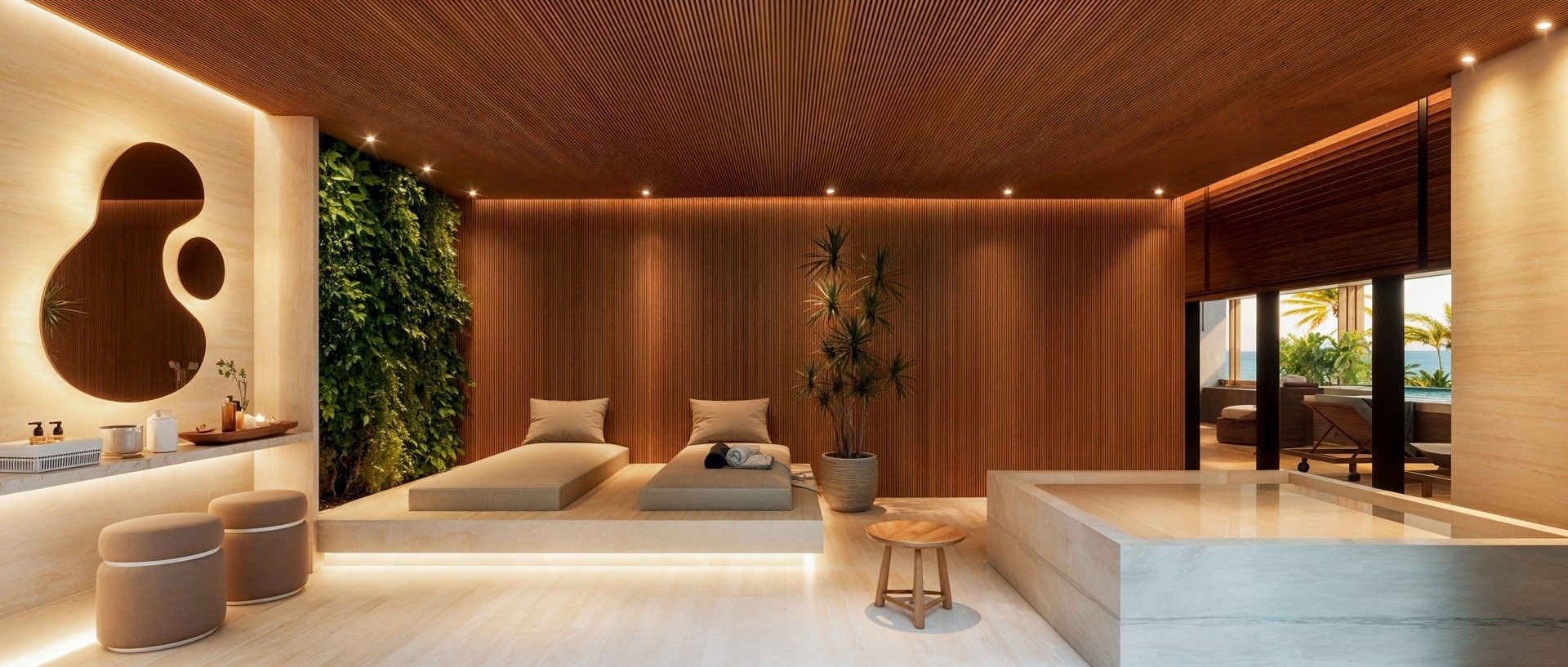 Spa com hidromassagem