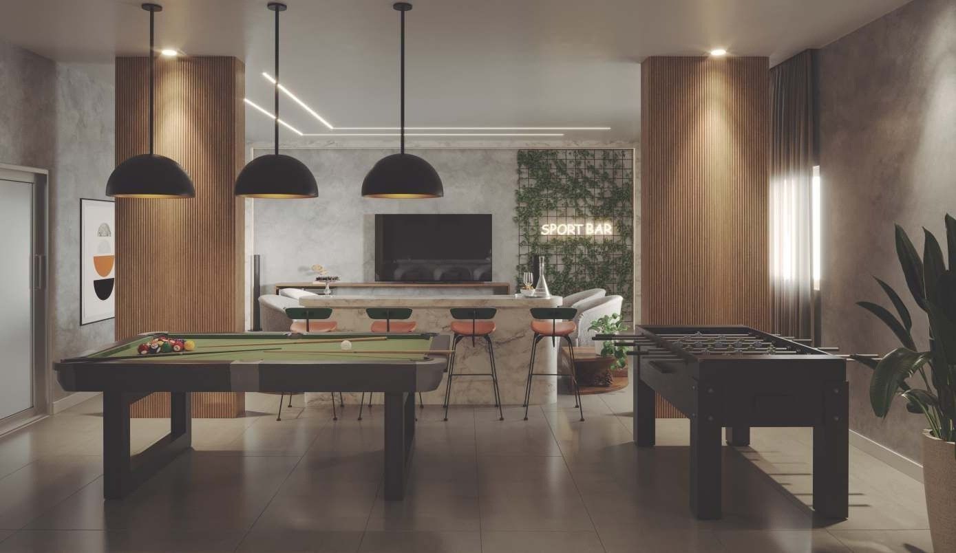 Home sport bar, entregue equipado