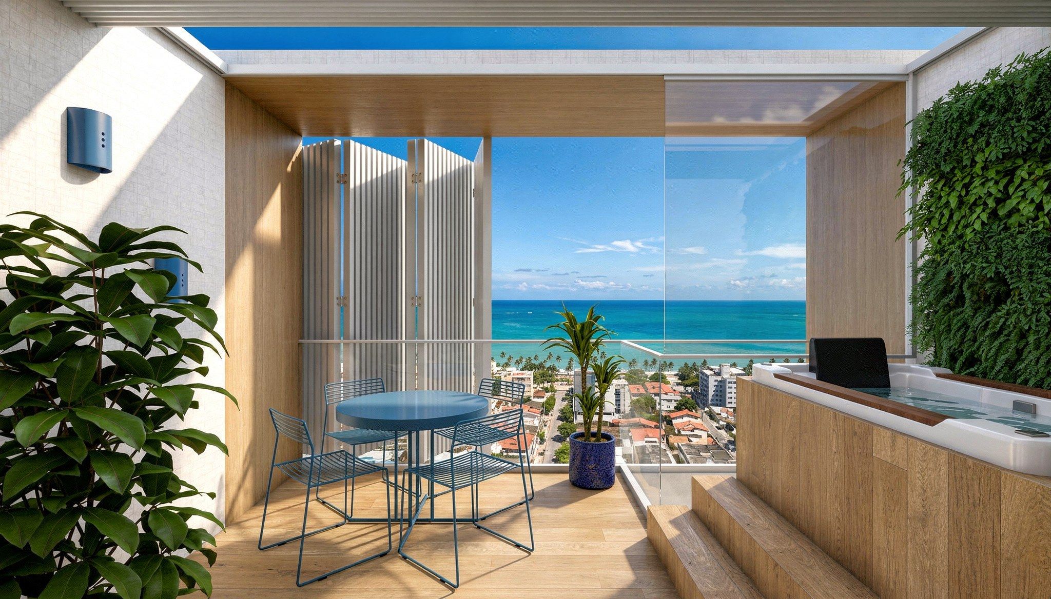 Cobertura duplex: varanda gourmet
